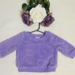 Purple Fluff Sweatshirt